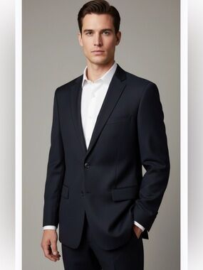 Pronto Uoumo Men's Black Sport Coat